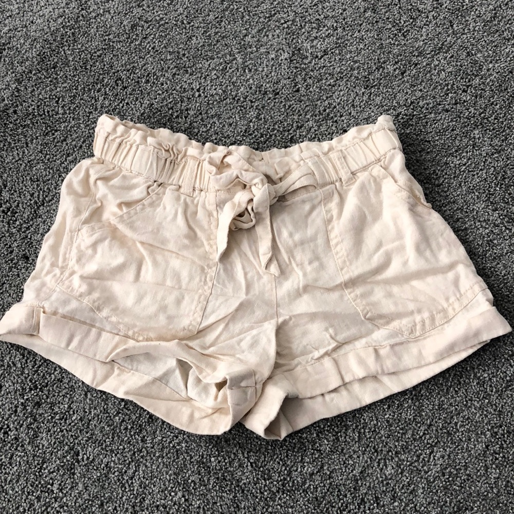 Canvas Flowy Shorts